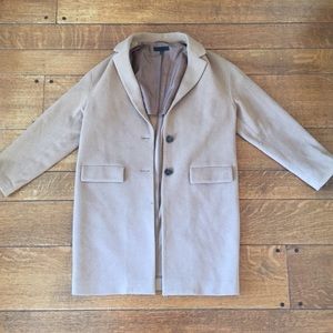 UNIQLO Wool Blend Camel Coat